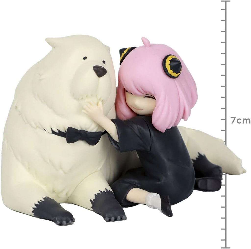 Estátua Anya Forger and Bond Forger - Spy Family - Break Time Collection - Banpresto - Bandai
