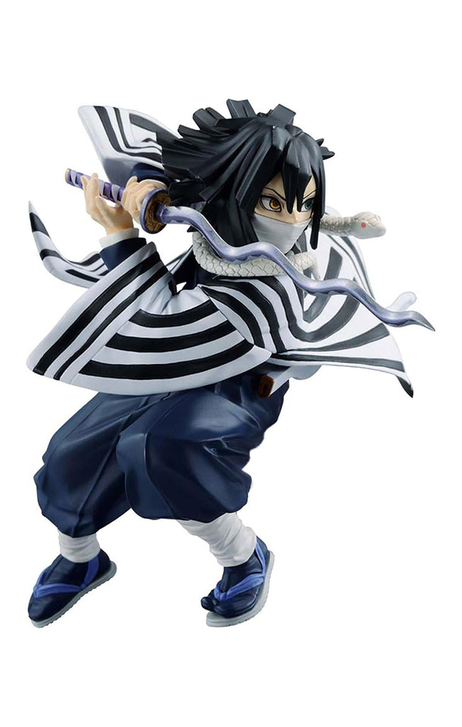 Estátua Obanai Iguro - Demon Slayer - Vibration Stars - Banpresto - Bandai
