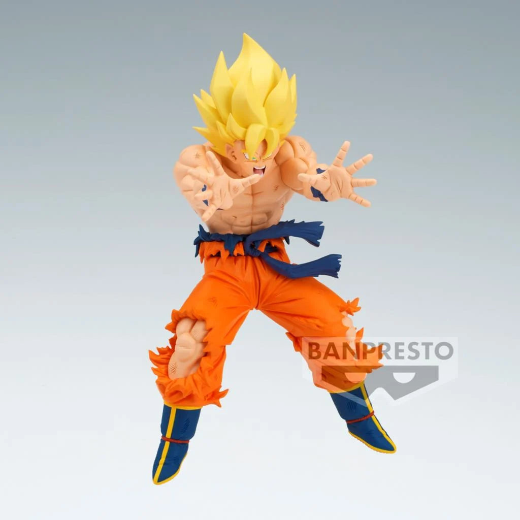 Estátua Super Saiyan Son Goku - Dragon Ball Z - Match Makers - Banpresto - Bandai