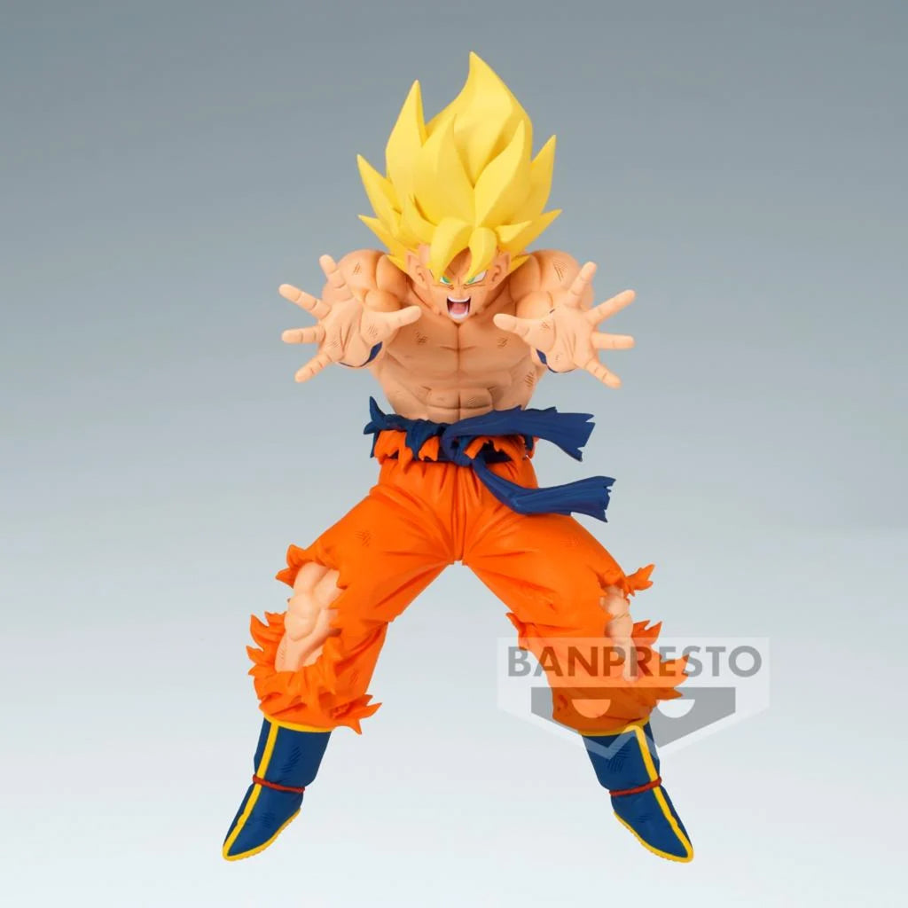 Estátua Super Saiyan Son Goku - Dragon Ball Z - Match Makers - Banpresto - Bandai
