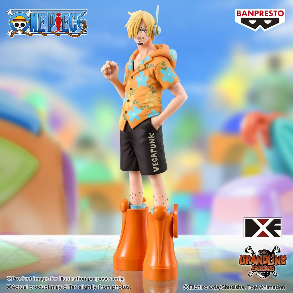 Estátua Sanji EggHead - One Piece - DXF The Grandline Series - Banpresto - Bandai