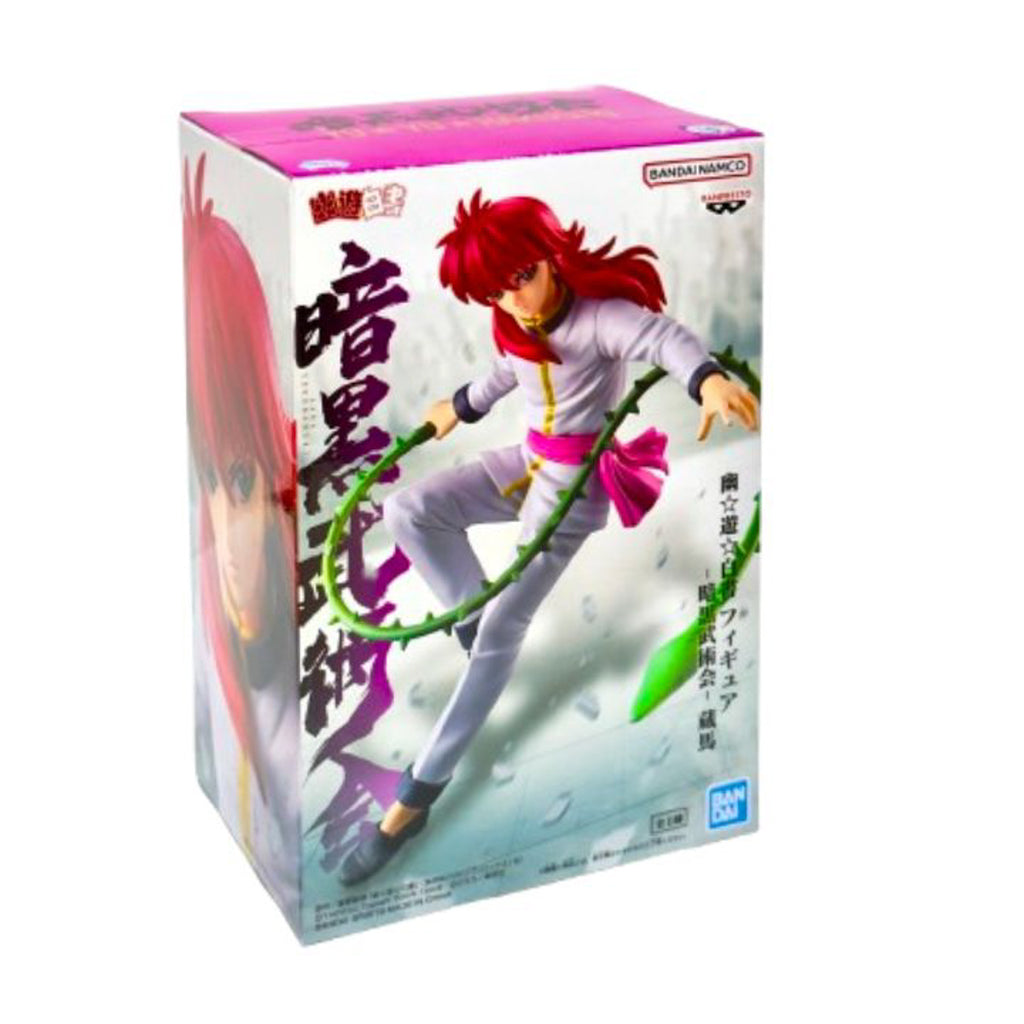 Estátua Kurama - Yu Yu Hakusho - Ankoku Bujutsukai - Banpresto - Bandai