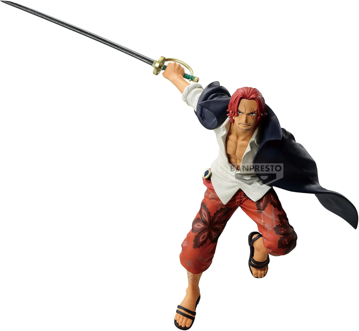 Estátua Shanks - One Piece - Battle Record Collection - Banpresto