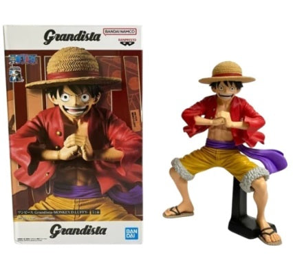 Estátua Monkey D. Luffy - One Piece - Grandista - Banpresto - Bandai