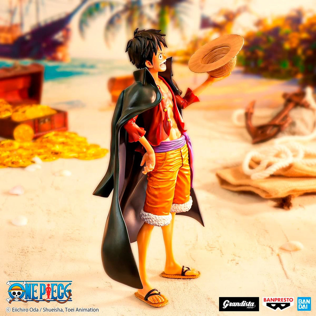 Estátua Monkey D. Luffy - One Piece - Grandista - Banpresto - Bandai