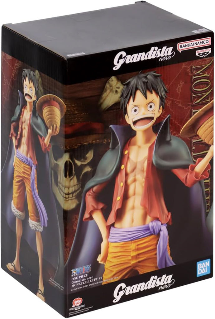 Estátua Monkey D. Luffy - One Piece - Grandista - Banpresto - Bandai
