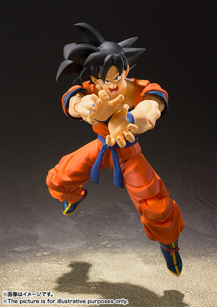 Figura Son Goku Rise on Earth - Dragon Ball Z - S.H.Figuarts - Bandai
