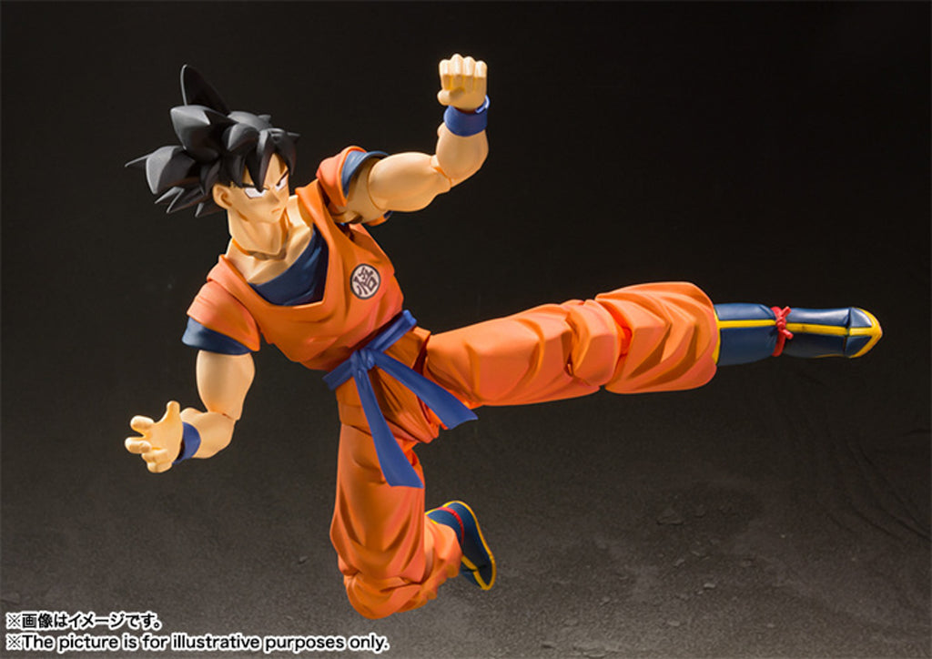 Figura Son Goku Rise on Earth - Dragon Ball Z - S.H.Figuarts - Bandai