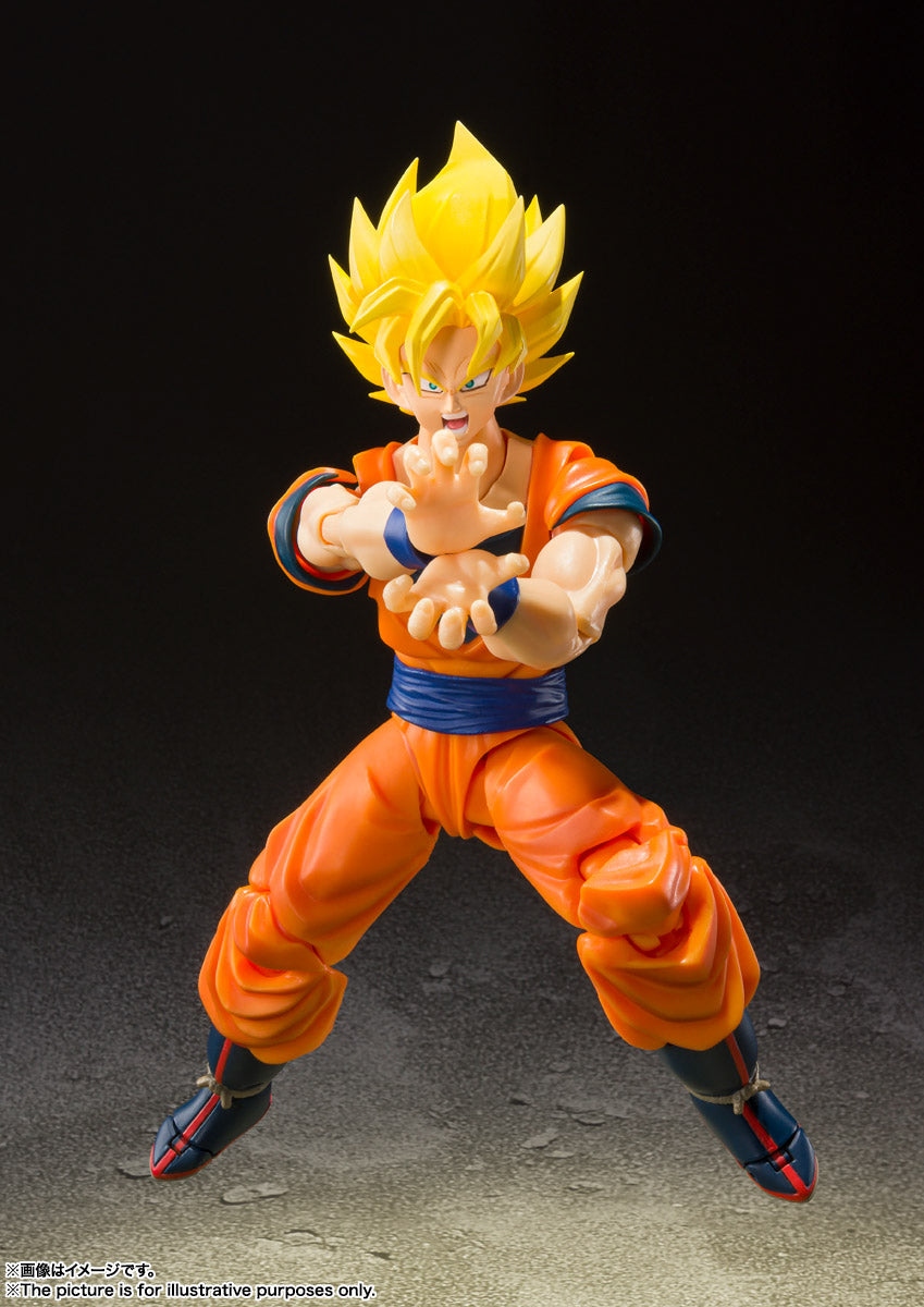 Figura Super Saiyan Full Power Son Goku - Dragon Ball Z - S.H.Figuarts - Bandai