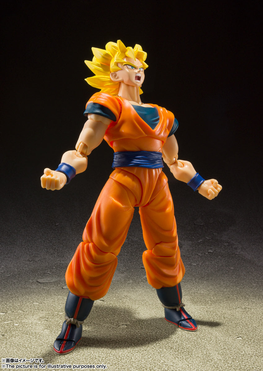 Figura Super Saiyan Full Power Son Goku - Dragon Ball Z - S.H.Figuarts - Bandai