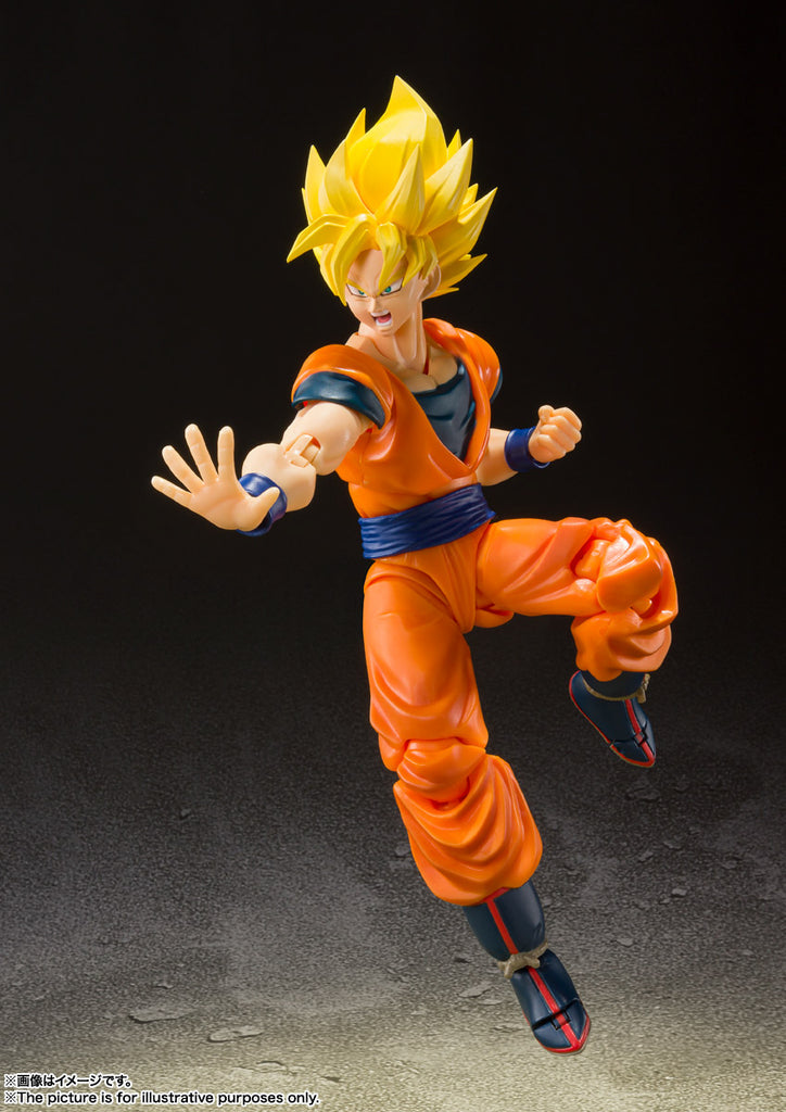 Figura Super Saiyan Full Power Son Goku - Dragon Ball Z - S.H.Figuarts - Bandai