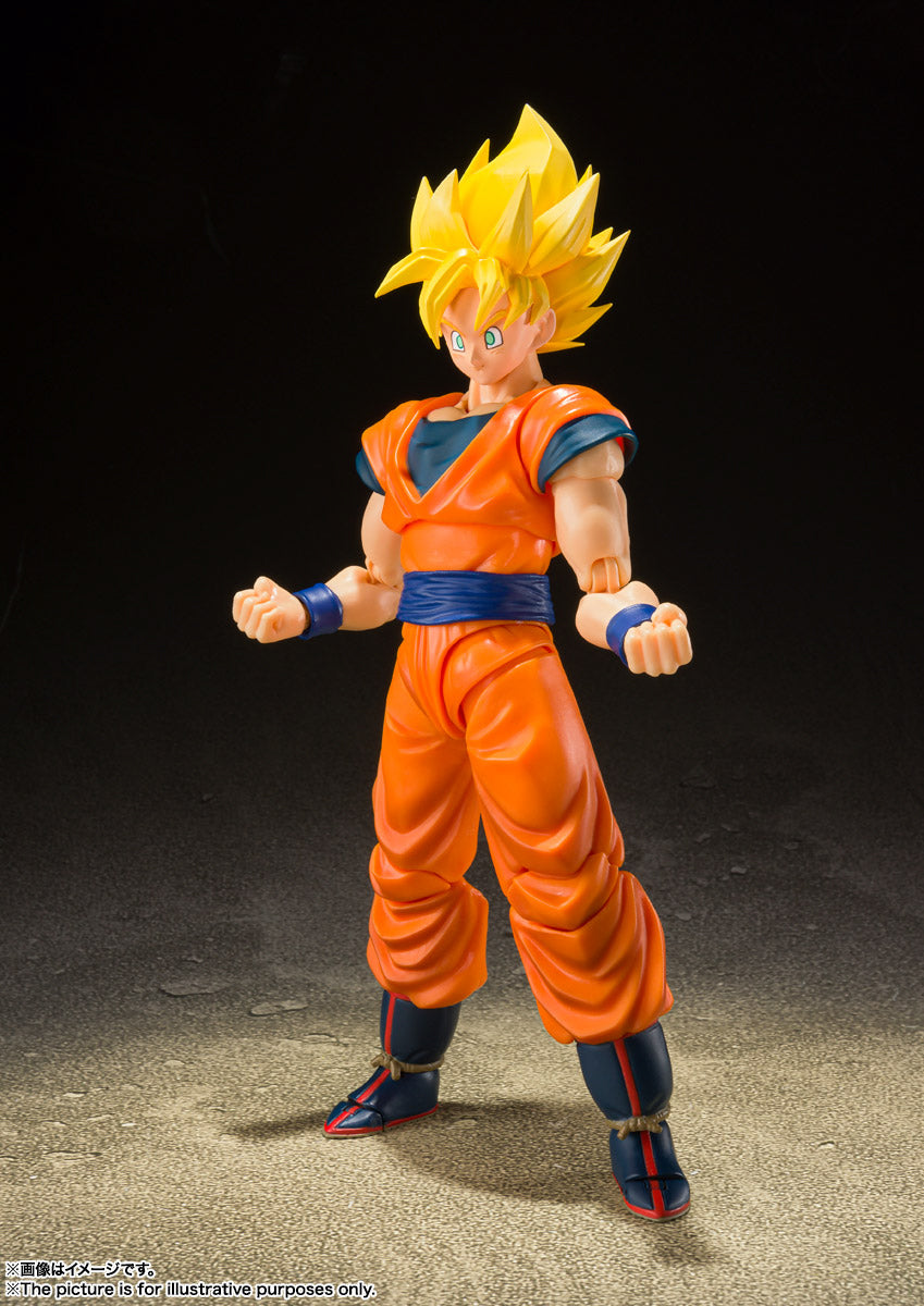 Figura Super Saiyan Full Power Son Goku - Dragon Ball Z - S.H.Figuarts - Bandai