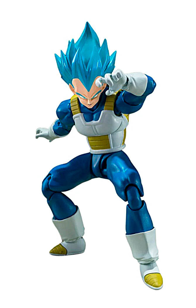 Figura Super Saiyan God Super Saiyan Vegeta Unwavering Saiyan Pride - Dragon Ball Super - S.H.Figuarts - Bandai