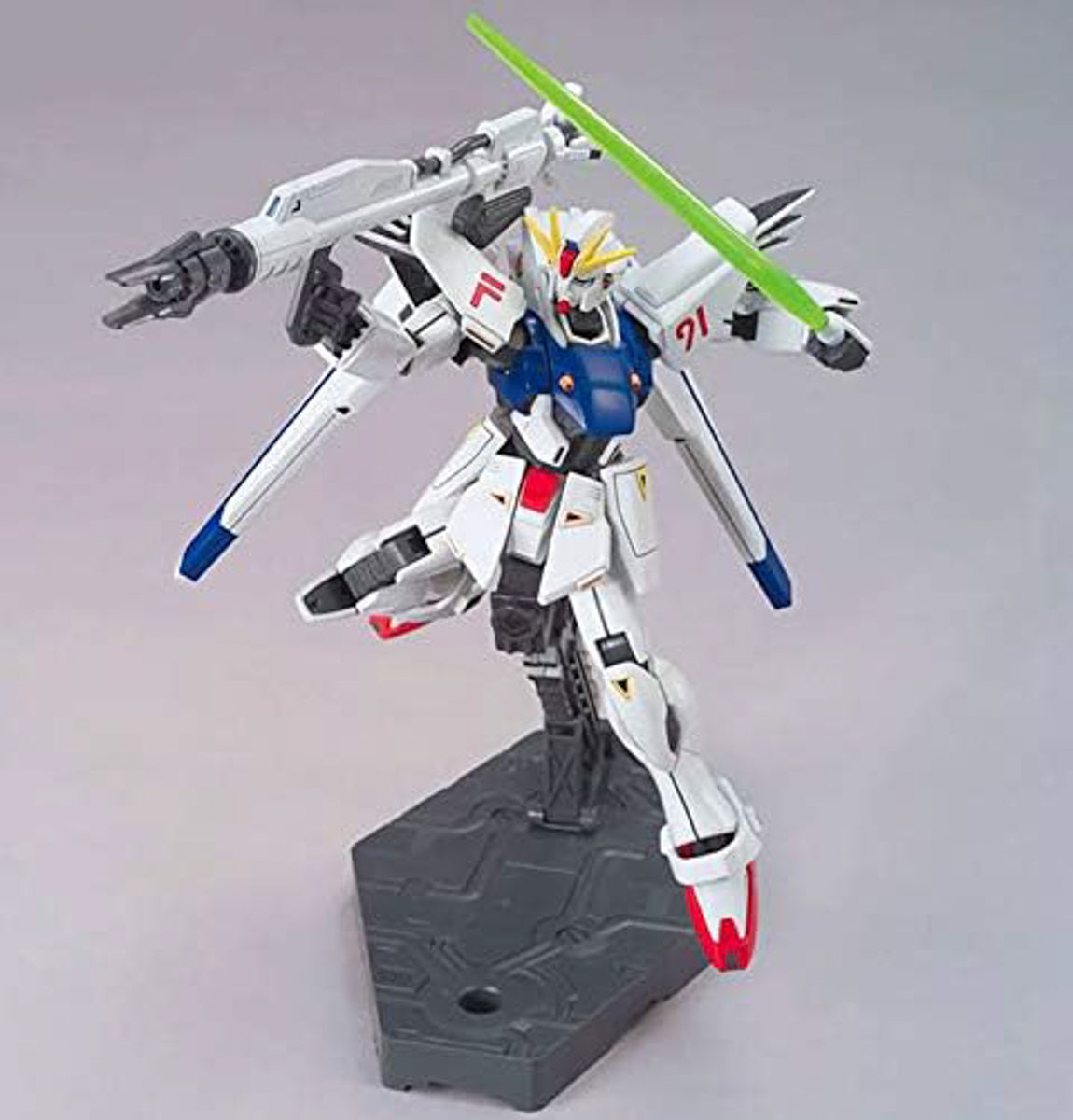 F91 Gundam - Gundam - HGUC 1/144 - Bandai – Iron Studios Brasil