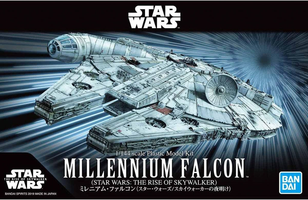 Millennium Falcon Star Wars The Rise of Skywalker - Star Wars - 1/144 Scale - Bandai