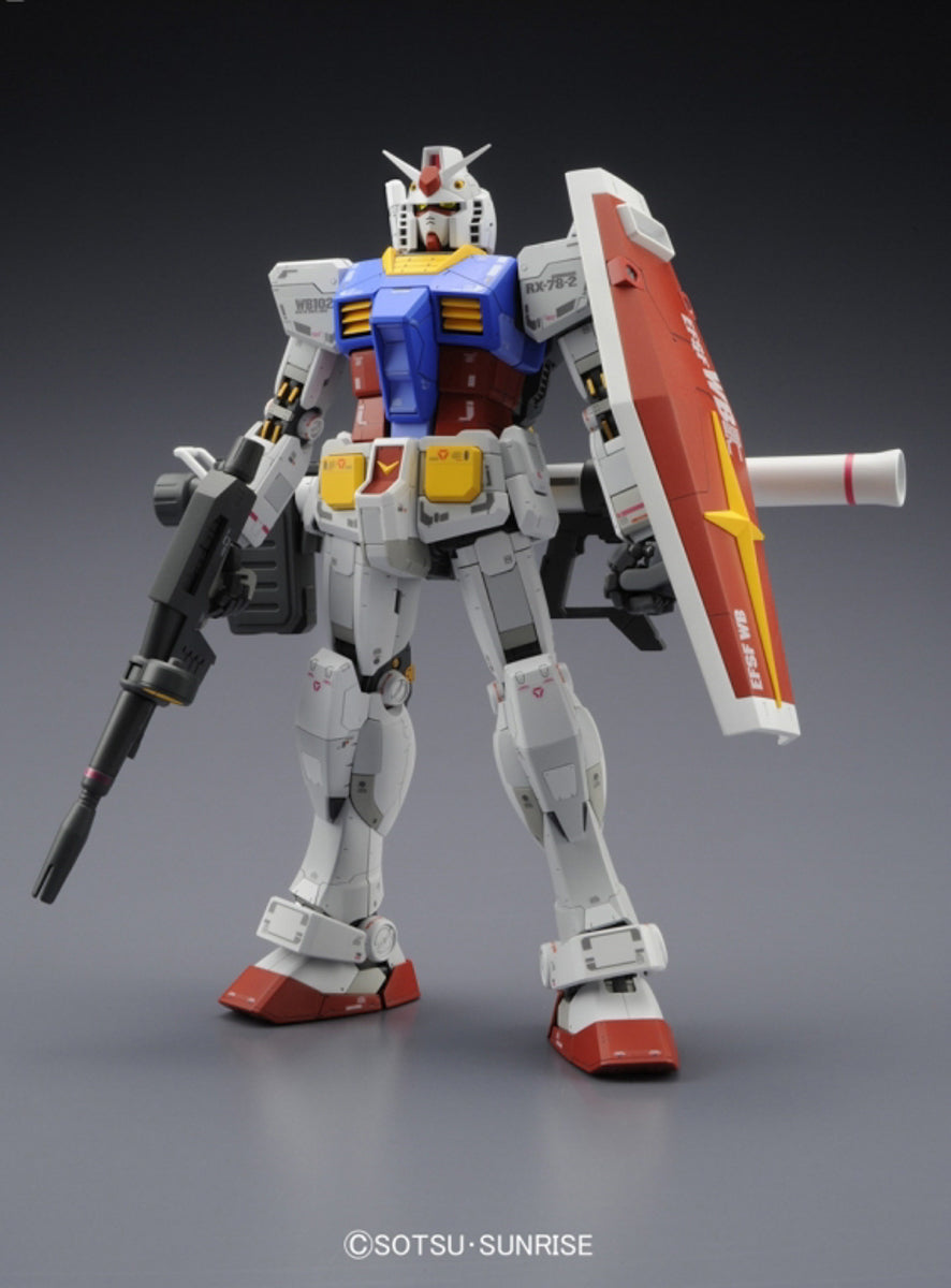 RX-78-2 Gundam Ver 3.0 - Gundam - MG 1/100 - Bandai – Iron Studios