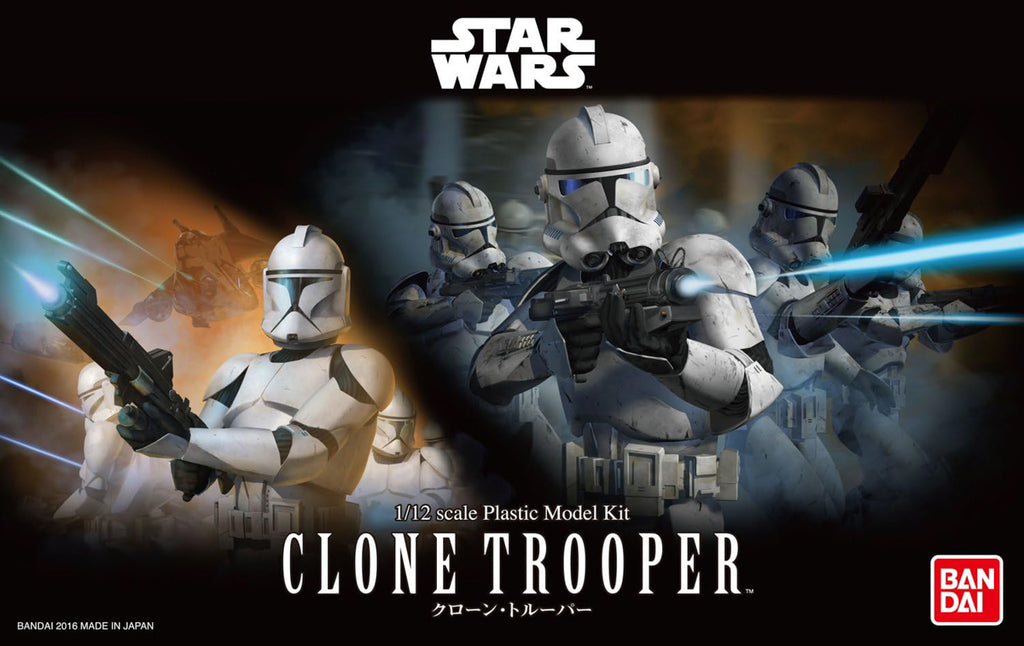 Clone Trooper - Star Wars - Model Kit 1/12 - Bandai