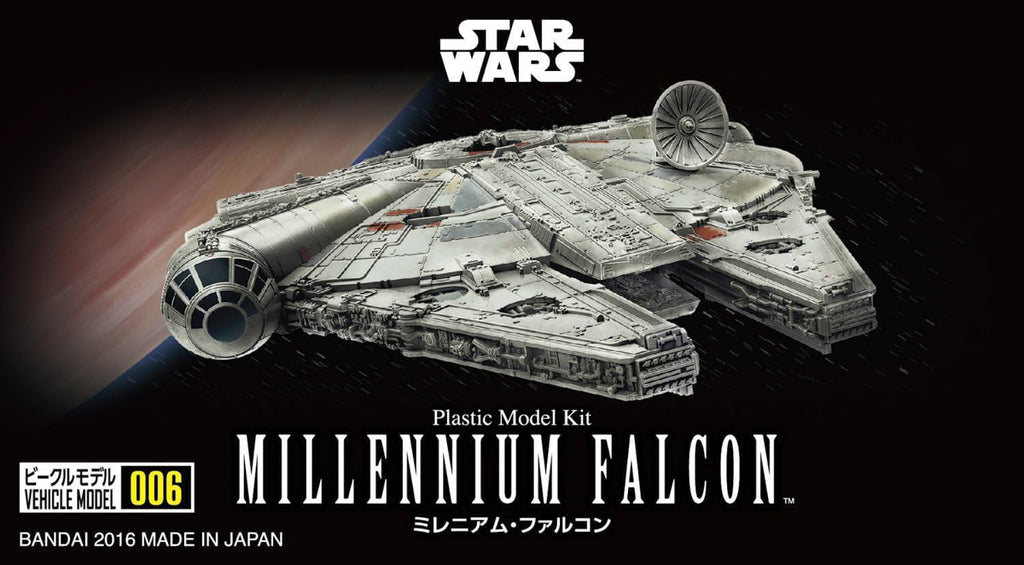 Vehicle Millennium Falcon - Star Wars - Model Kit - Bandai