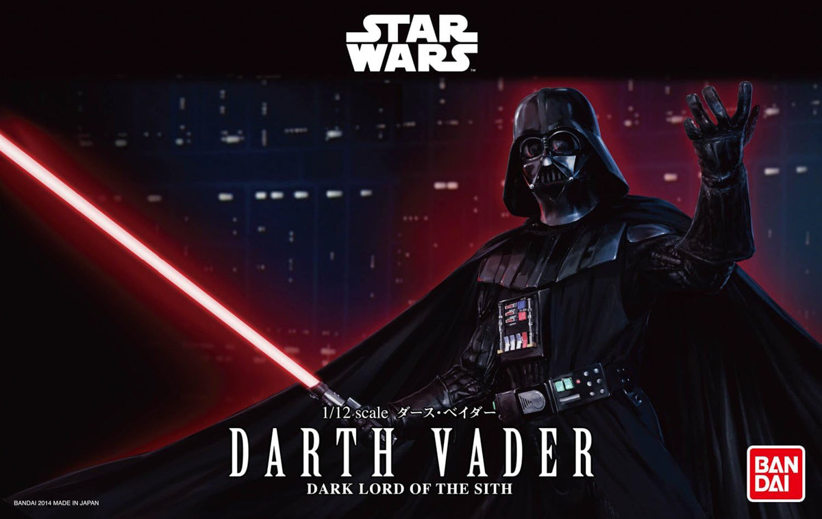 Darth Vader - Star Wars - Model Kit 1/12 - Bandai – Iron Studios