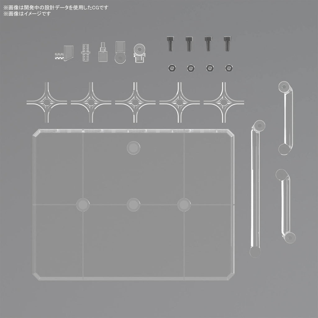 Action Base 8 Clear Color - Gundam - MG 1/100 - Bandai