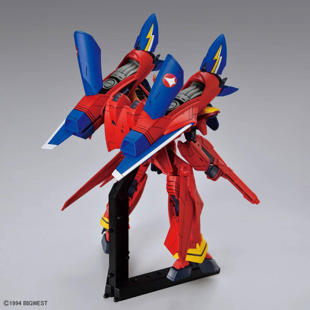 VF-19 Custom Fire Valkyrie With Sound Booster - Macross - HG 1/100 - Bandai