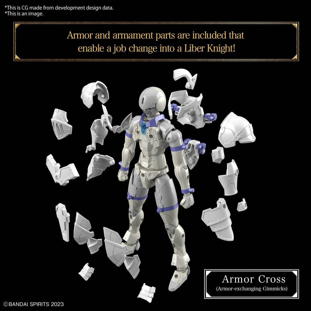 Class Up Armor Liber Holy Knight - 30 Minutes Fantasy - Plastic Model Kit - Bandai