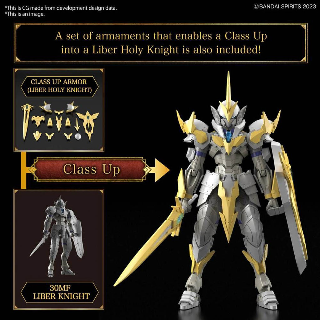 Liber Holy Knight - 30 Minutes Fantasy - Plastic Model Kit - Bandai