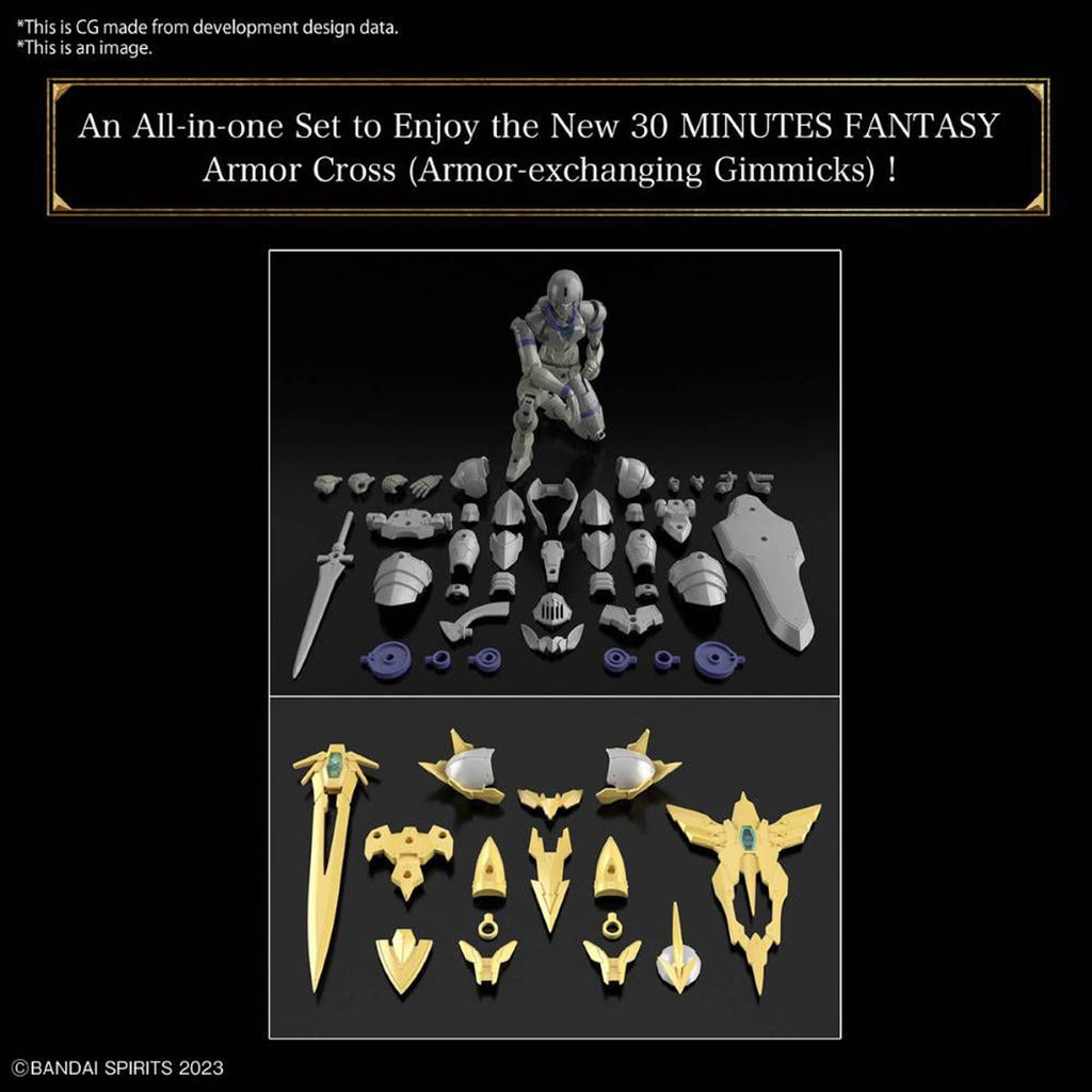 Liber Holy Knight - 30 Minutes Fantasy - Plastic Model Kit - Bandai