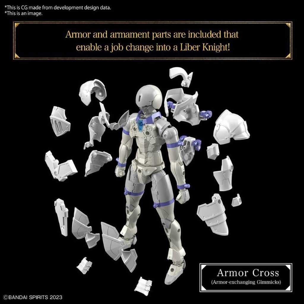 Liber Holy Knight - 30 Minutes Fantasy - Plastic Model Kit - Bandai