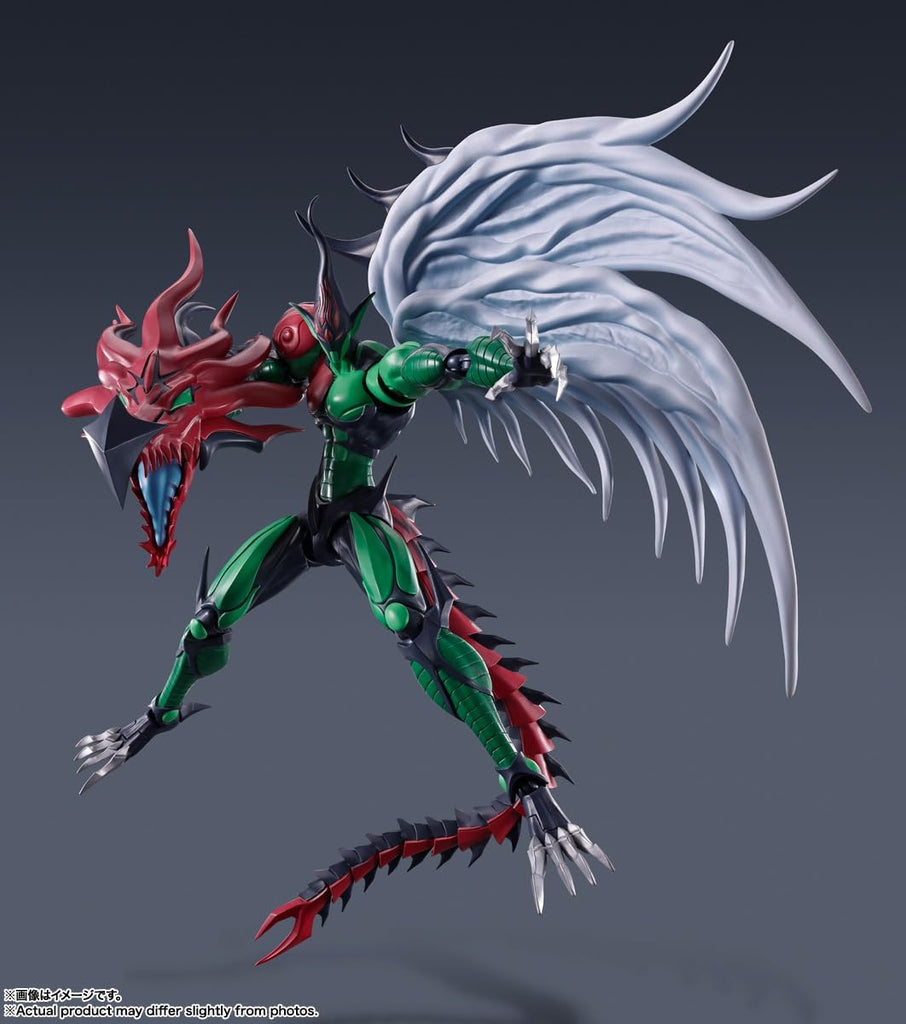 Figura Elemental Hero Flame Wingman - Yu-Gi-Oh! GX - S.H.MonsterArts - Bandai