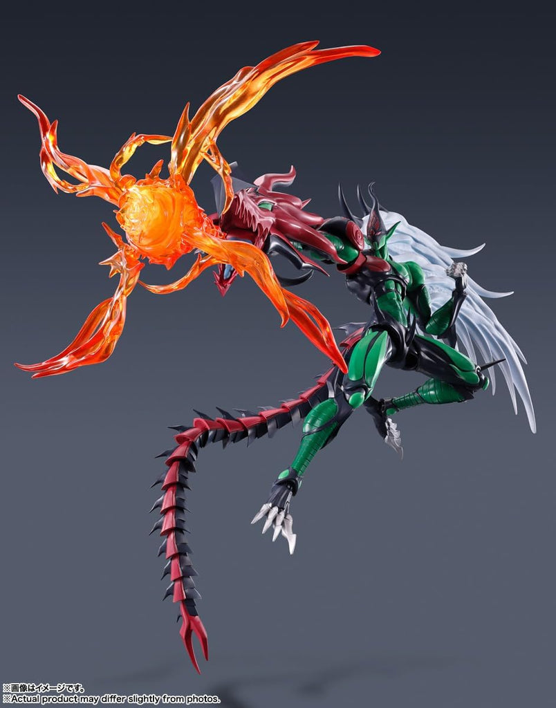 Figura Elemental Hero Flame Wingman - Yu-Gi-Oh! GX - S.H.MonsterArts - Bandai