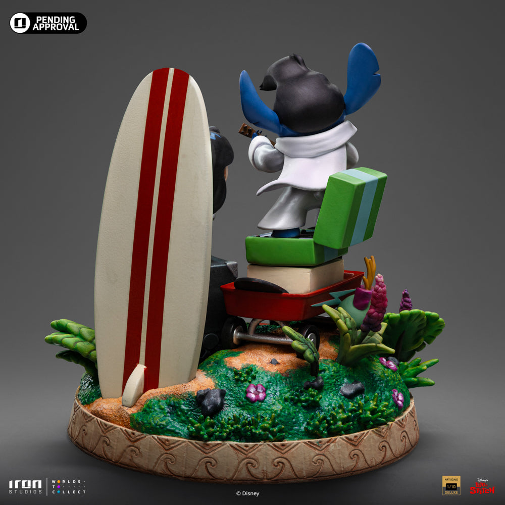Voucher Pré Venda - Estátua Lilo & Stitch Deluxe - Disney Classics - Art Scale 1/10 - Iron Studios