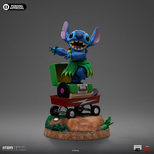Voucher Pré Venda - Estátua Stitch Hula - Disney Classics - Art Scale 1/10 - Iron Studios