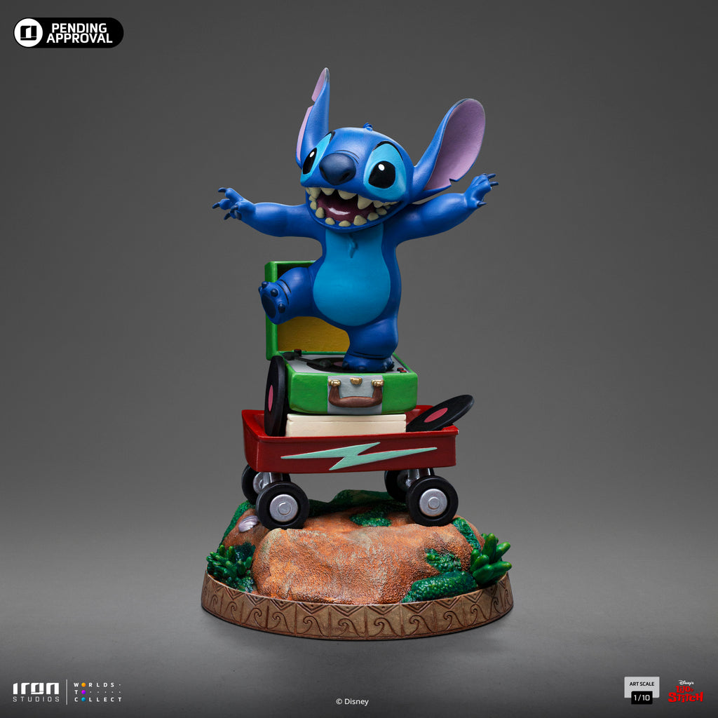 Voucher Pré Venda - Estátua Stitch - Disney Classics - Art Scale 1/10 - Iron Studios