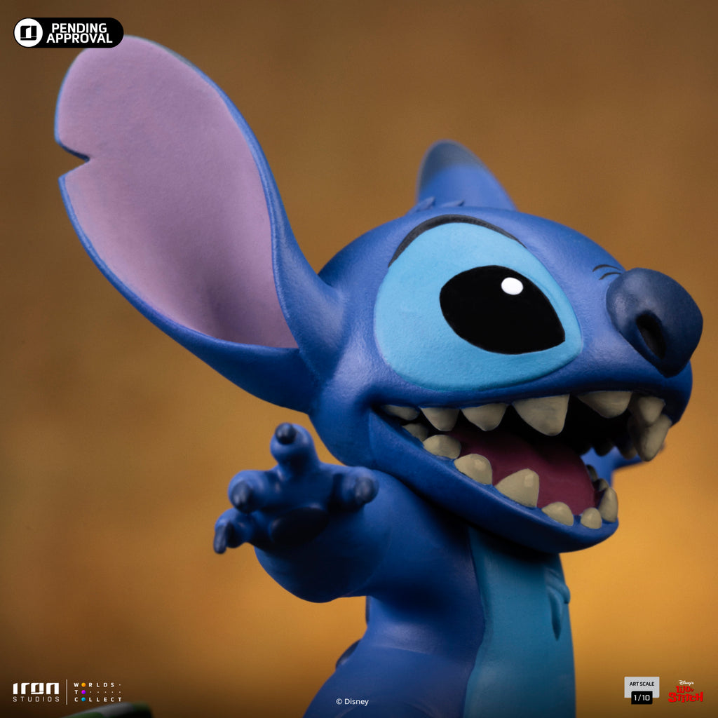 Voucher Pré Venda - Estátua Stitch - Disney Classics - Art Scale 1/10 - Iron Studios