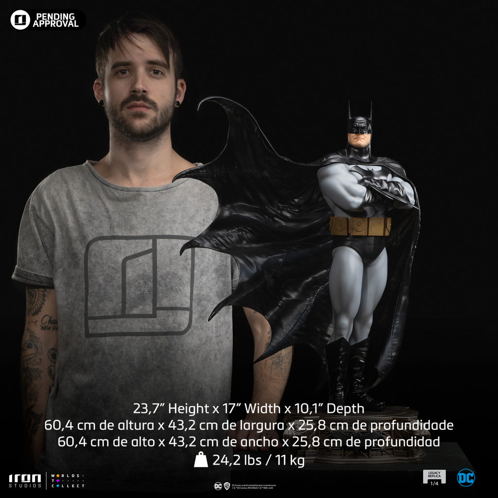 Voucher Pré Venda - Estátua Batman DC Trinity - DC Comics - Legacy Replica 1/4 - Iron Studios