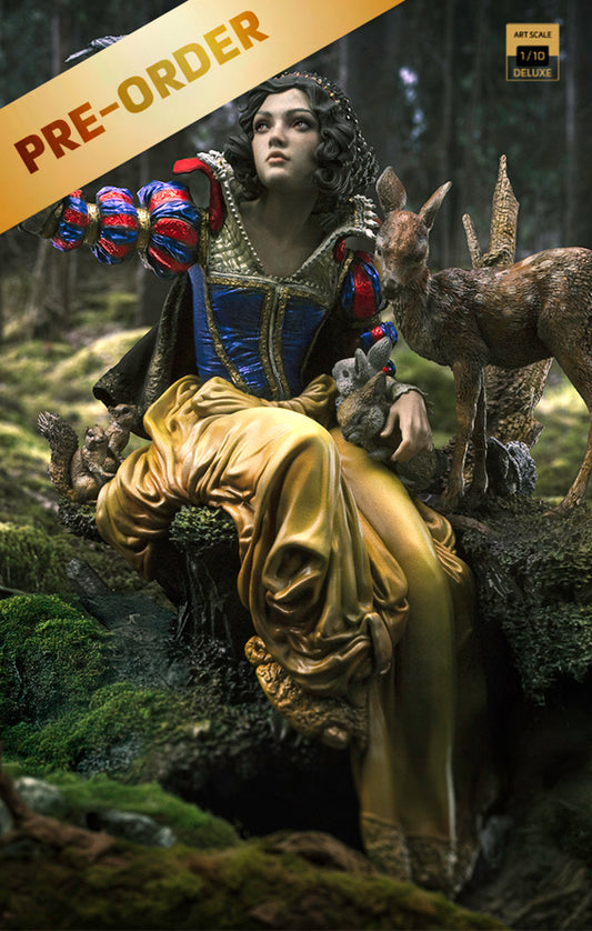 Voucher Pré Venda - Estátua Snow White by Heather Edwards - Disney - Deluxe Signatures - Iron Studios