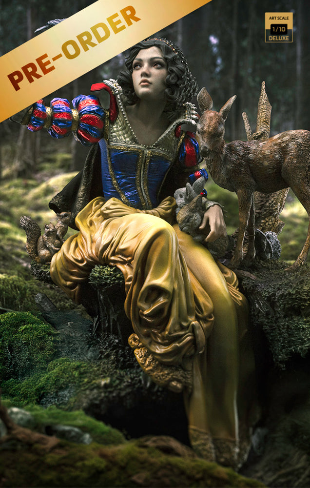 Voucher Pré Venda - Estátua Snow White by Heather Edwards - Disney - Deluxe Signatures - Iron Studios