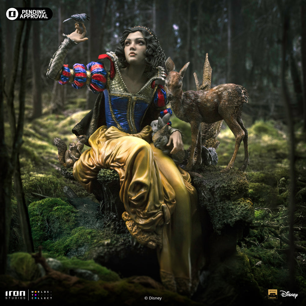Voucher Pré Venda - Estátua Snow White by Heather Edwards - Disney - Deluxe Signatures - Iron Studios