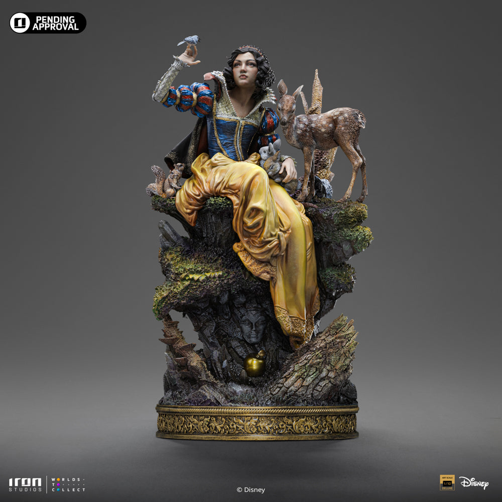 Voucher Pré Venda - Estátua Snow White by Heather Edwards - Disney - Deluxe Signatures - Iron Studios