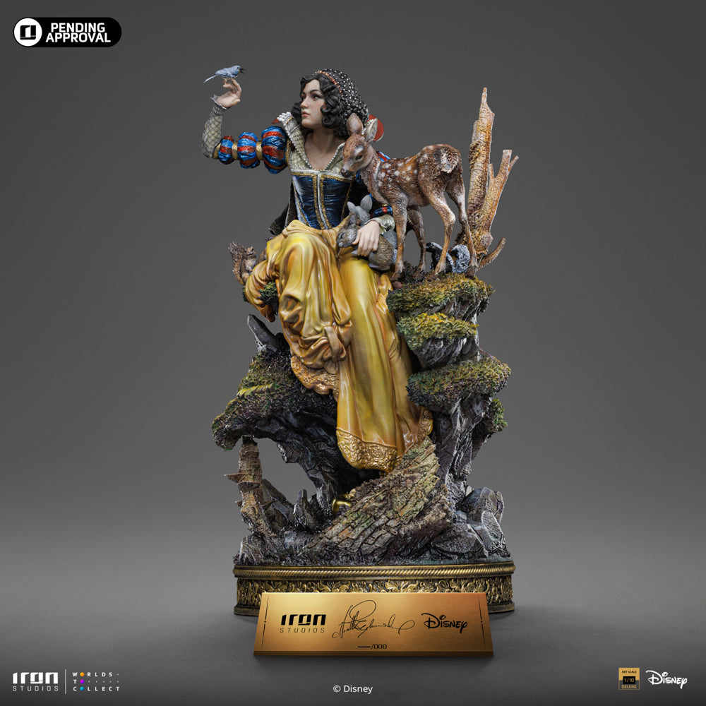 Voucher Pré Venda - Estátua Snow White by Heather Edwards - Disney - Deluxe Signatures - Iron Studios