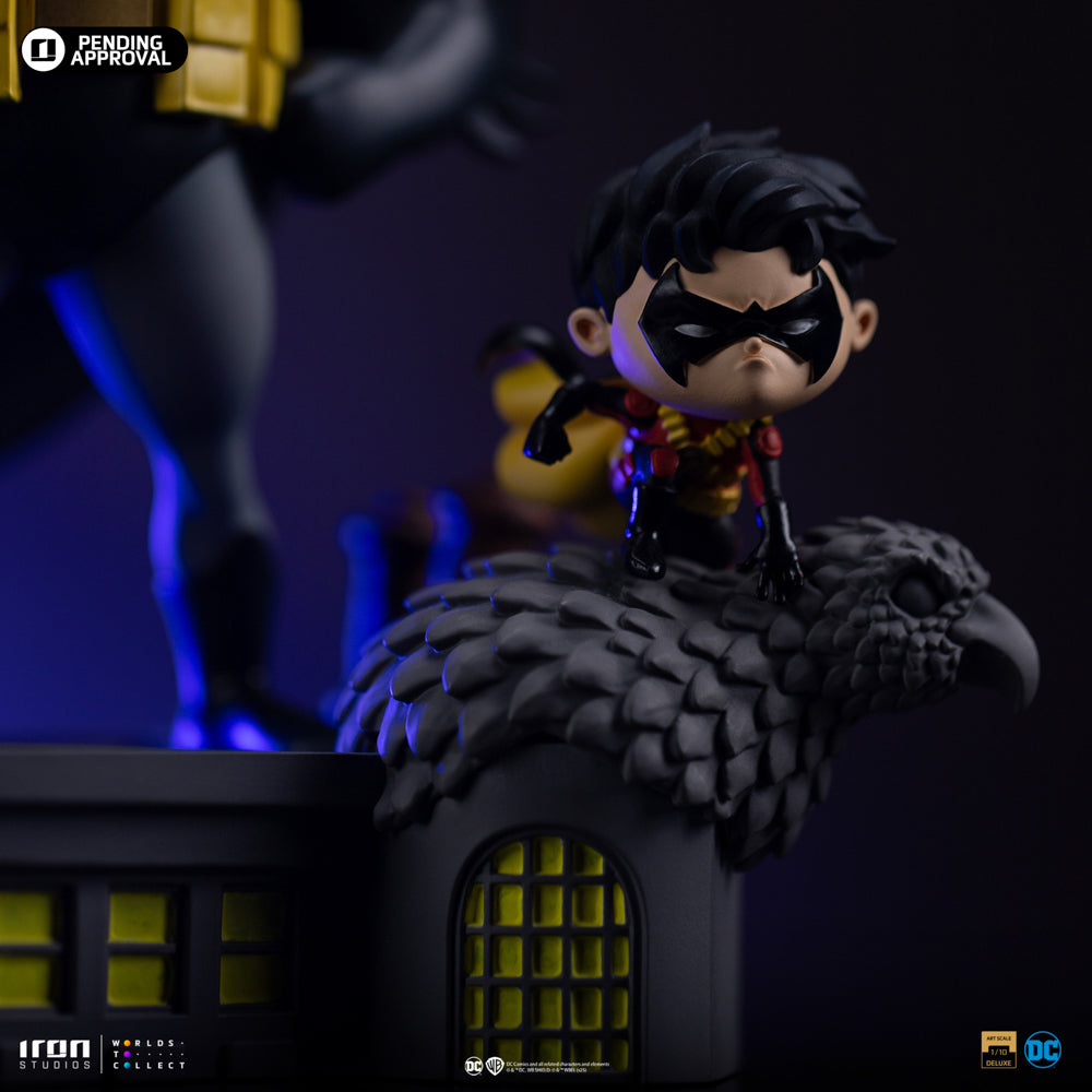 Voucher Pré Venda - Estátua Batman Family Deluxe - DC Comics - Animated Icons - Iron Studios