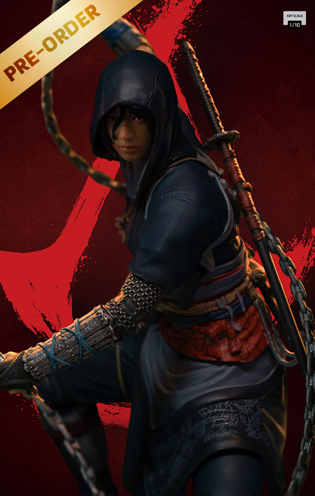 Voucher Pré Venda - Estátua Naoe - Assassin's Creed Shadows - Art Scale 1/10 - Iron Studios