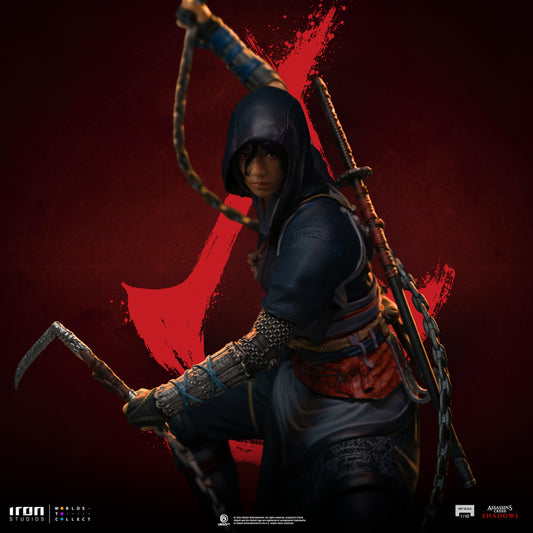 Voucher Pré Venda - Estátua Naoe - Assassin's Creed Shadows - Art Scale 1/10 - Iron Studios