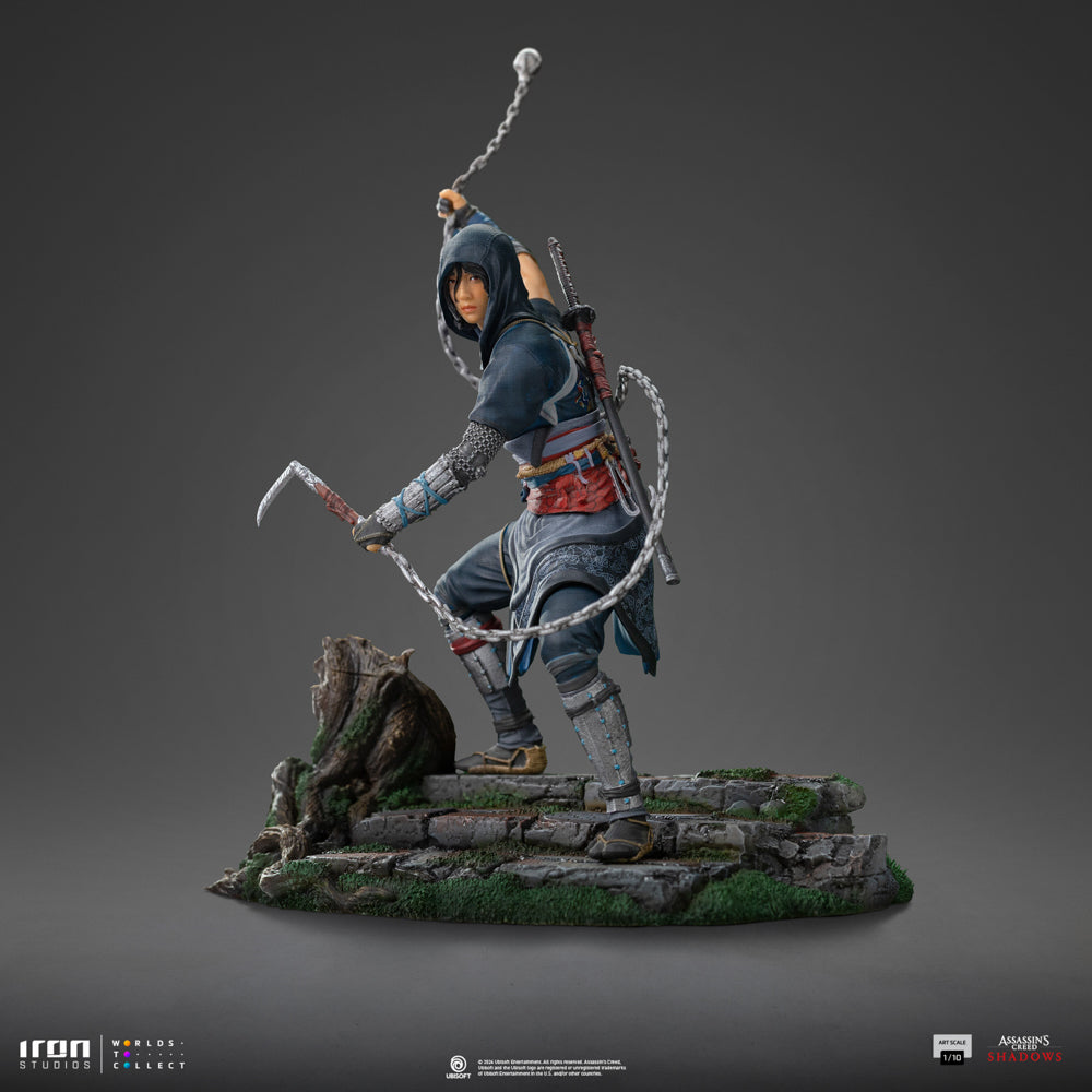 Voucher Pré Venda - Estátua Naoe - Assassin's Creed Shadows - Art Scale 1/10 - Iron Studios