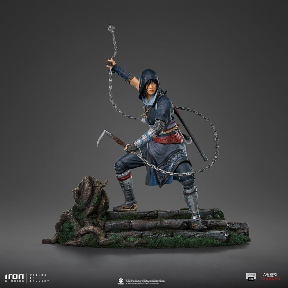 Estátua Naoe - Assassin's Creed Shadows - Art Scale 1/10 - Iron Studios