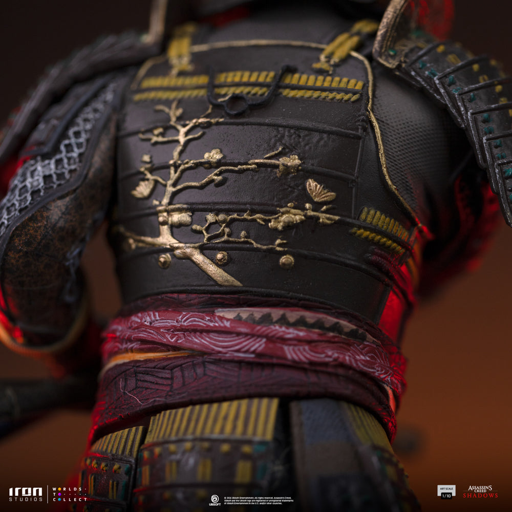 Estátua Yasuke - Assassin's Creed Shadows - Art Scale 1/10 - Iron Studios