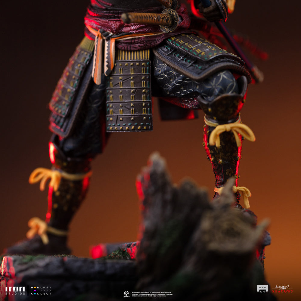 Estátua Yasuke - Assassin's Creed Shadows - Art Scale 1/10 - Iron Studios