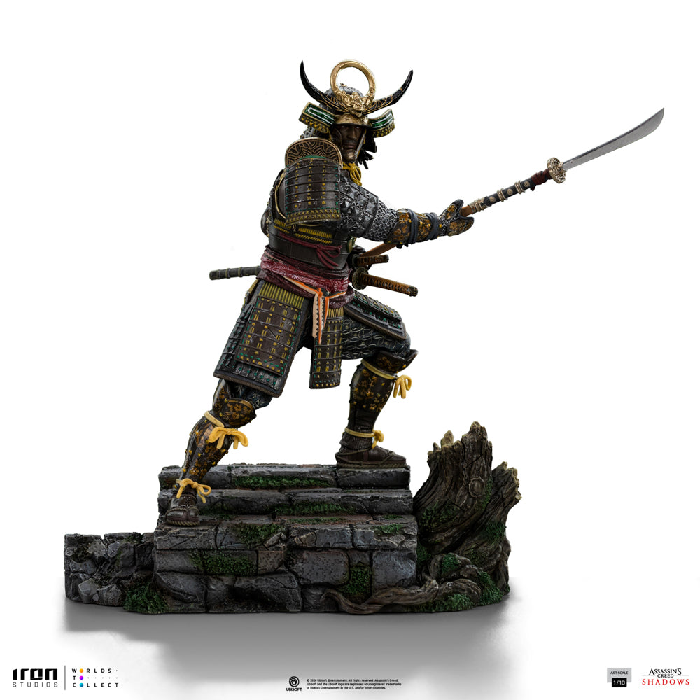 Estátua Yasuke - Assassin's Creed Shadows - Art Scale 1/10 - Iron Studios
