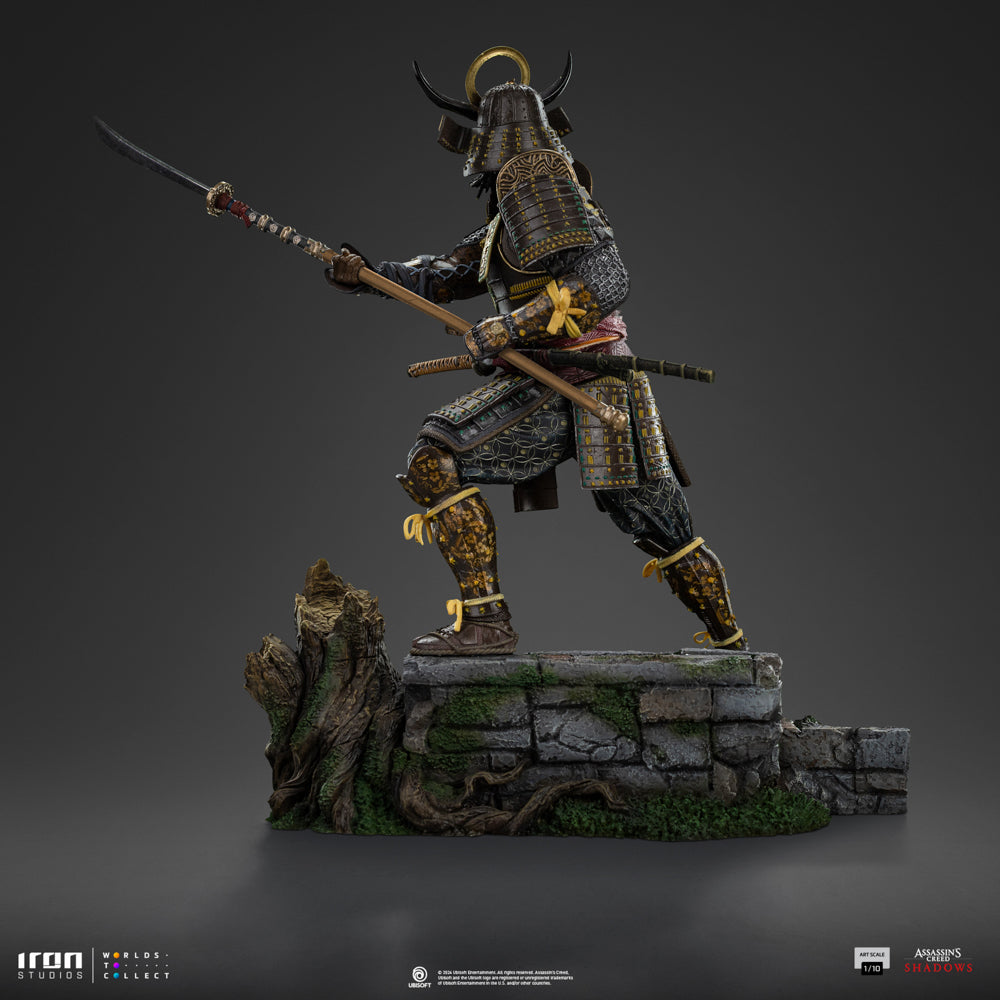 Estátua Yasuke - Assassin's Creed Shadows - Art Scale 1/10 - Iron Studios